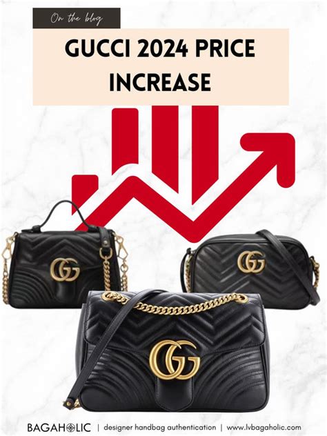 does gucci increase in value|Gucci handbag price increase.